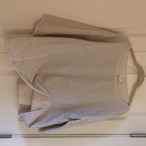 Eileen Fisher tunic, reversible, double faced.